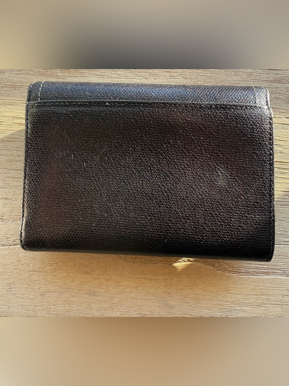 Coach Saffiano Leather Tri-Fold Wallet - Picture 2 of 12